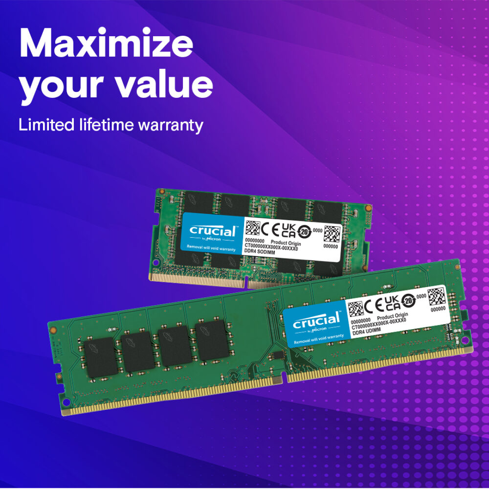 CRUCIAL RAM 16G DDR5 5600 - تصویر 3