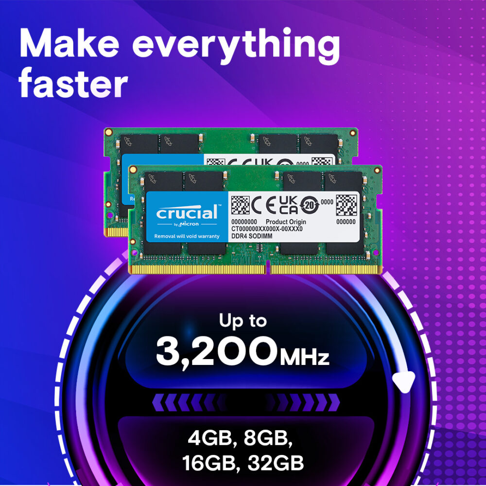CRUCIAL RAM 16G DDR5 5600 - تصویر 5